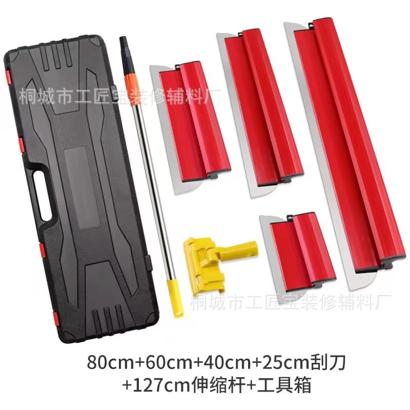 German-style Leveling Scraper Set for Cross-border Trade, Putty Polishing and Leveling Tool, Plastering Trowel, Mortar Trowel, Scraper