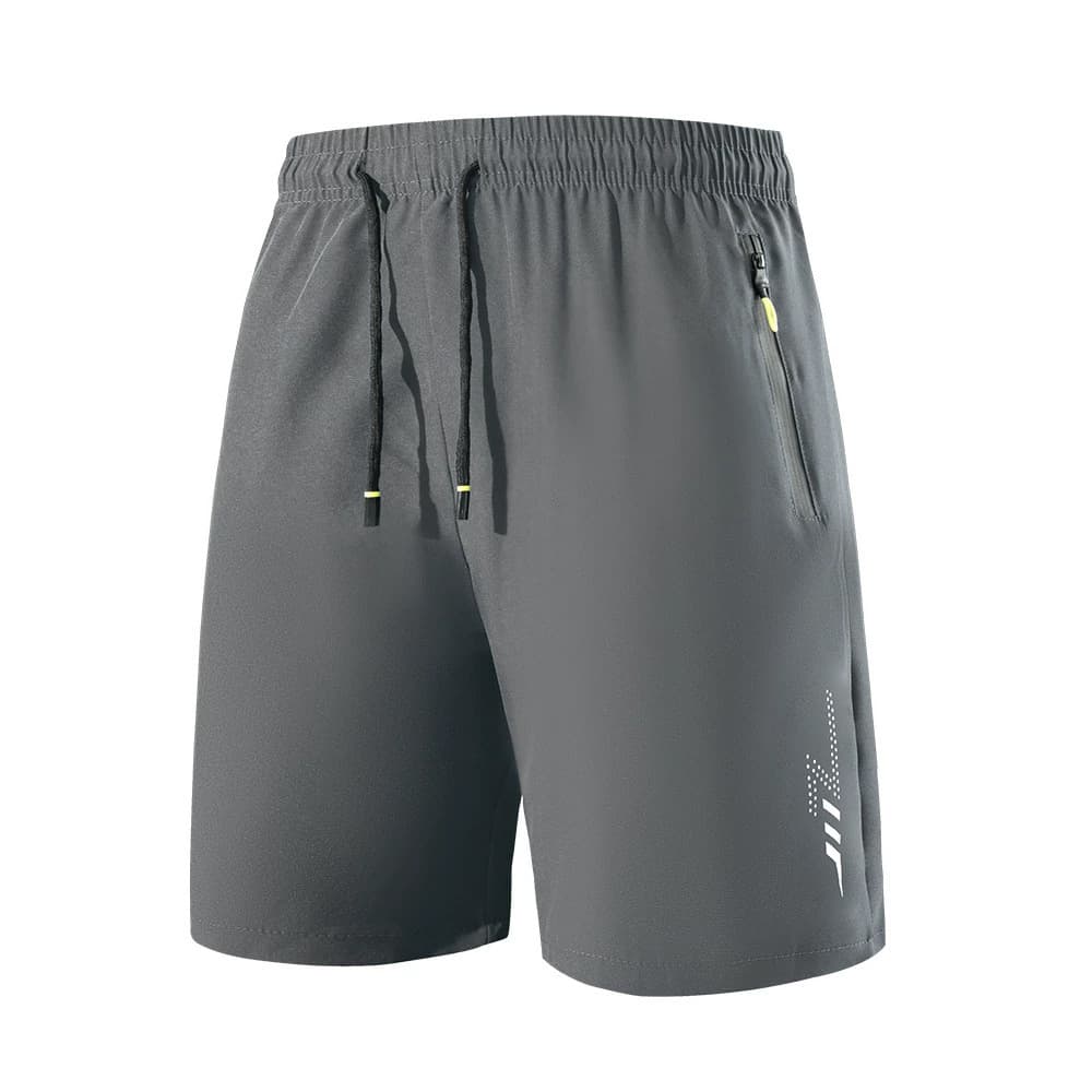 Men's Quick-Dry Sports Shorts, Summer Thin Loose Breathable Elastic 5-Inch Shorts, Middle School High School Plus Size Ice Feel Mid-Length Shorts
