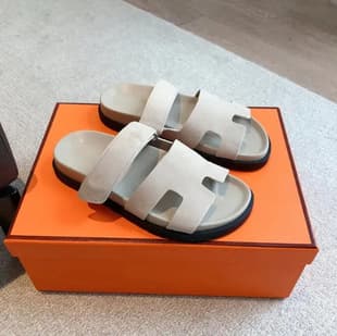 New Summer 2025 Hot Selling Magic Strap H-Slides, Classic Thick Sole Outdoor Unisex Flip Flops