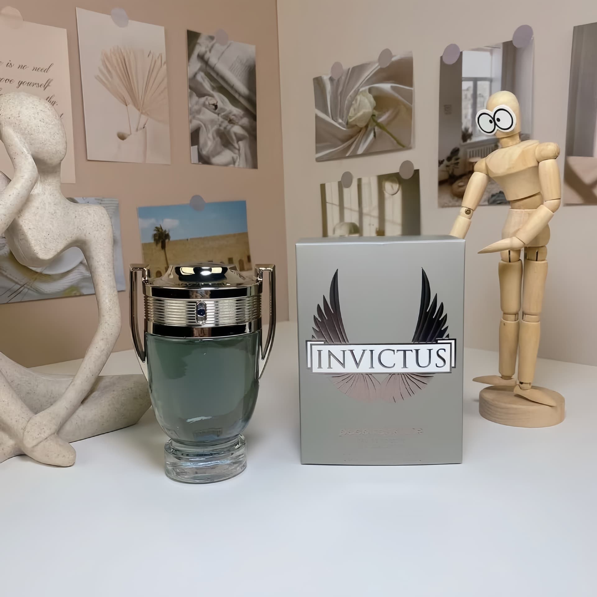 Vietnam Perfume for Export, Invincible Warrior Silver Black Gradient Fragrance Oil, Trophy for Men