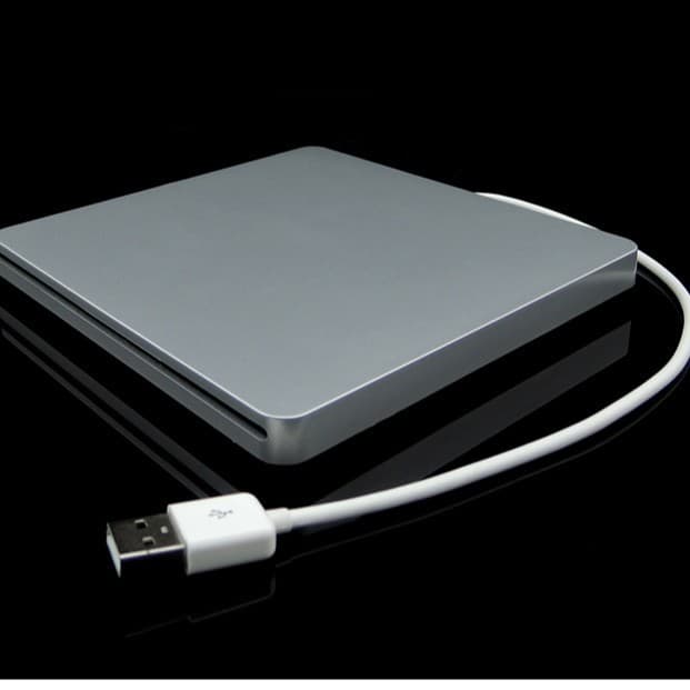 Hengzhe Factory Wholesale USB 2.0 Slot-loading Optical Drive Box, External Laptop DVD Drive Enclosure