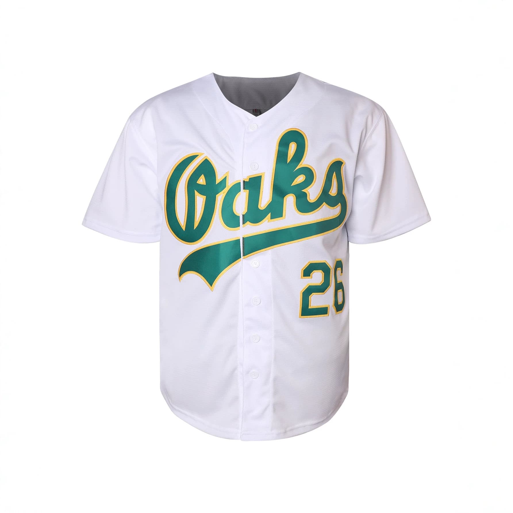 Foreign trade wholesale MLB athletes jersey Athletics24#HENDERSON26#CHAPMAN baseball uniform