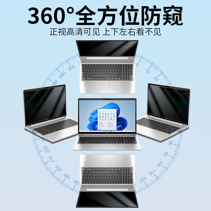 Compatible with HP OMEN 10 Privacy Screen Film 360-Degree War 66 Screen Protector Star 15 Laptop Film