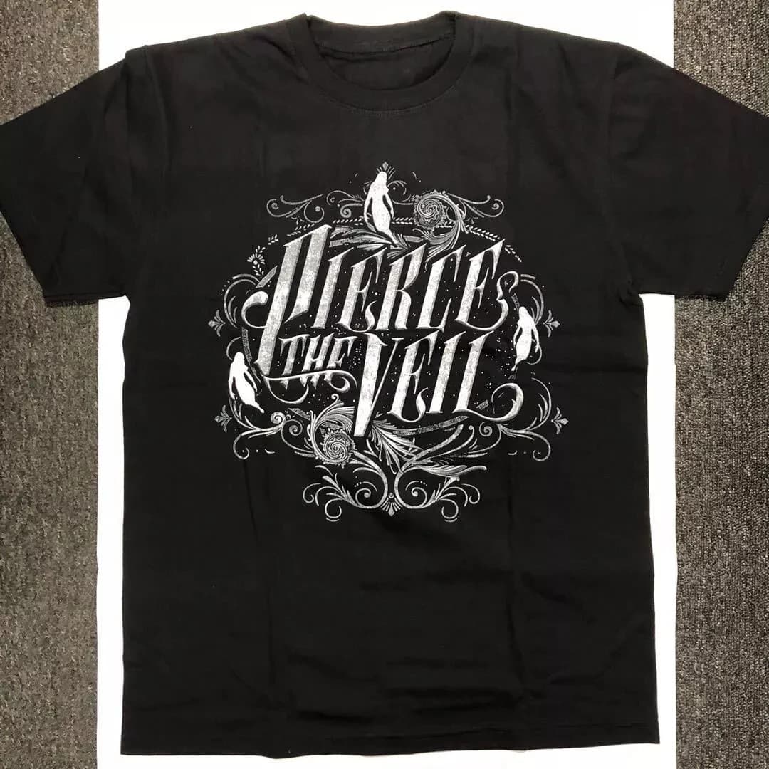 Wear veil with short sleeve black cotton genderless shirt t-shirt for men and women summer casual crew neck cotton t-shirt