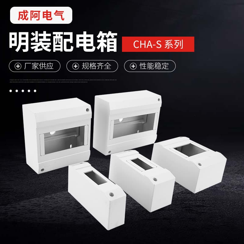 Custom PZ30 Distribution Box, Surface-Mounted 1P2P Circuit Breaker Box, Air Switch Box
