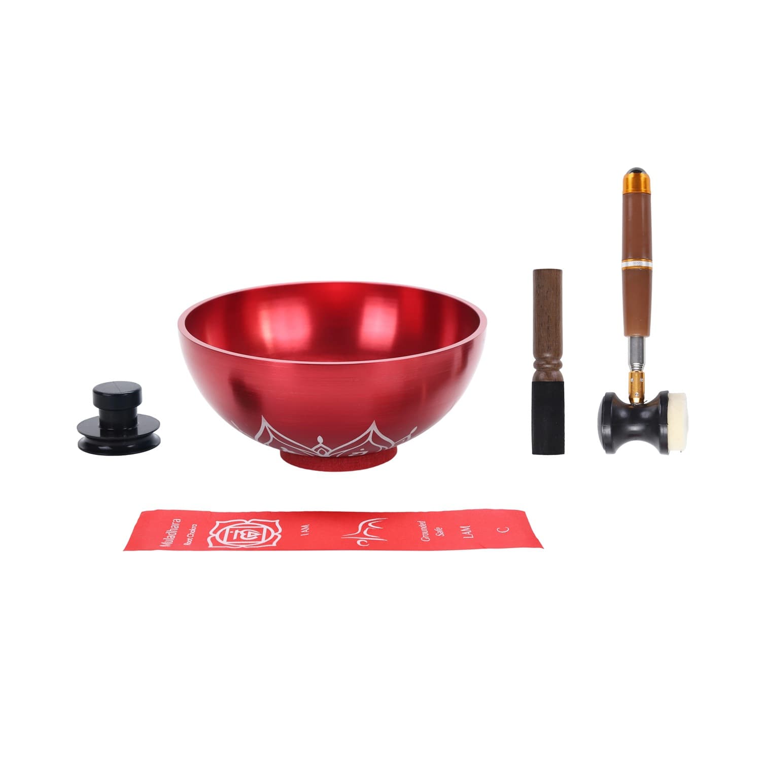 Singing Bowl Mini Rainbow Schumann C5 Series, Single-carved Nine-Alloy for Stress Relief and Portable Healing