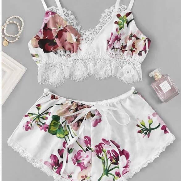 2022 New European and American Lingerie Hot Selling Overseas Plus Size OEM Stock Printed Lingerie Factory Direct Wholesale