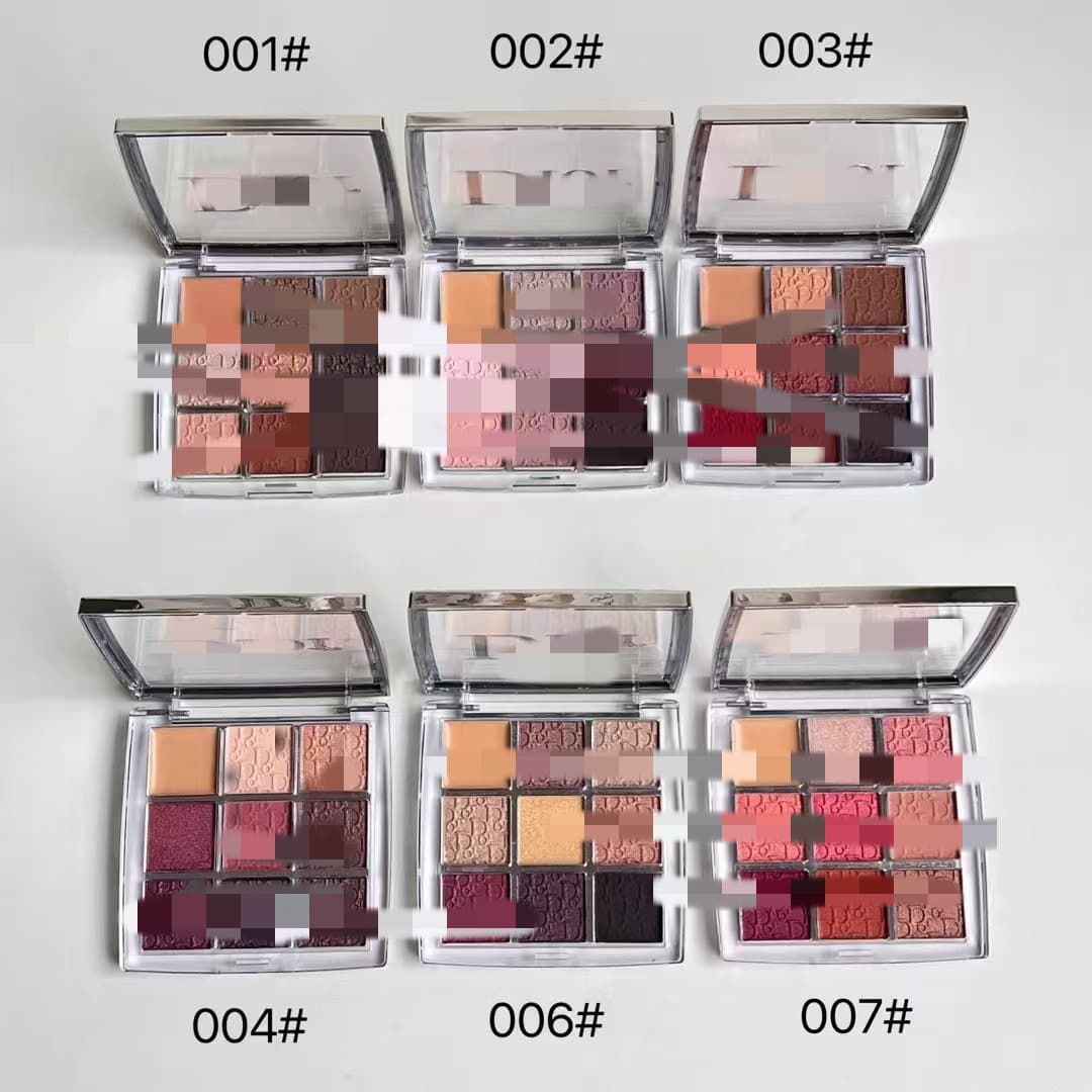 Cross-border foreign trade Dijia backstage nine-color eyeshadow palette new version 9-color eyeshadow 10G