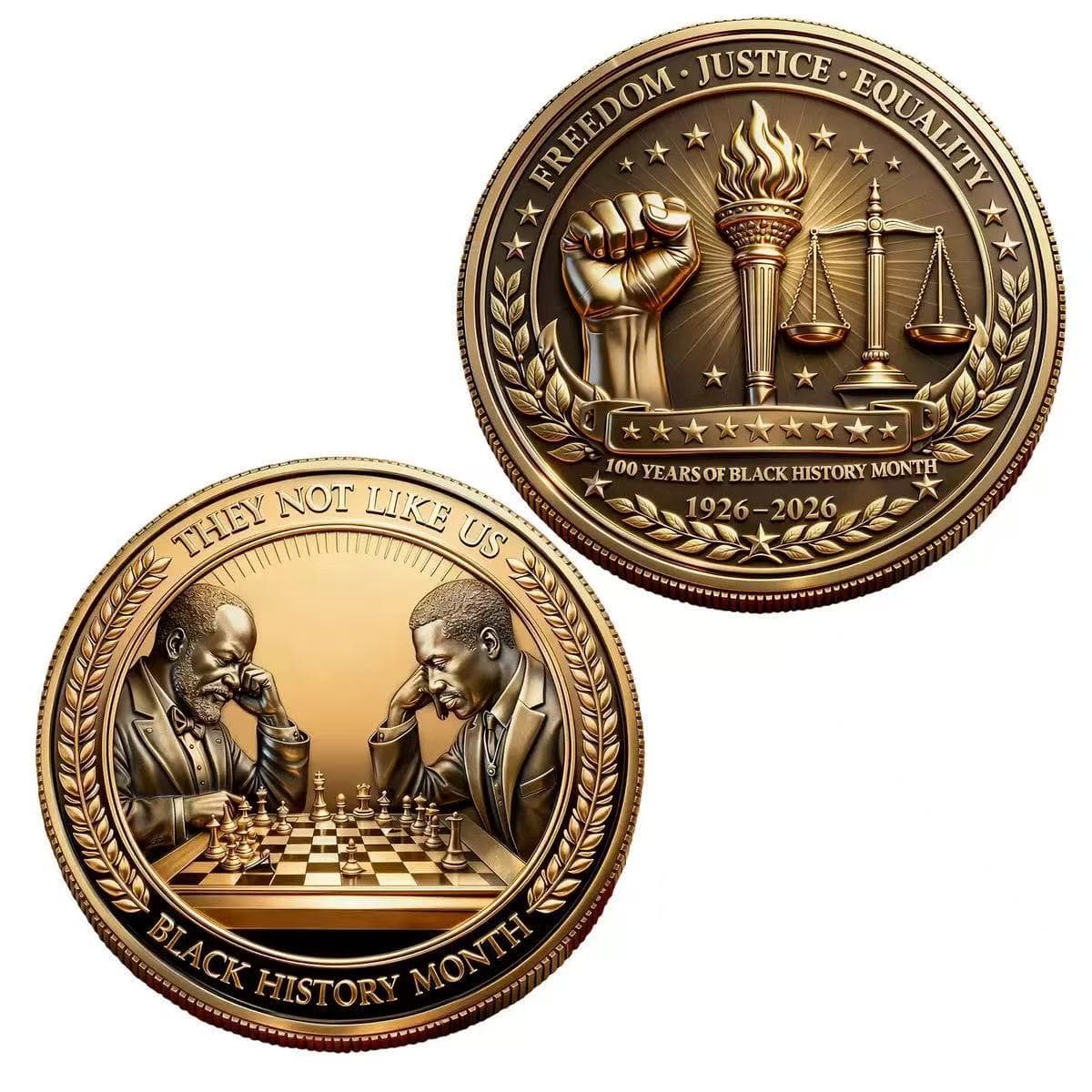 New Cross-border 3D Alloy Double-sided Relief Metal 250th Anniversary Commemorative Collectible Coin Badge with Custom Label