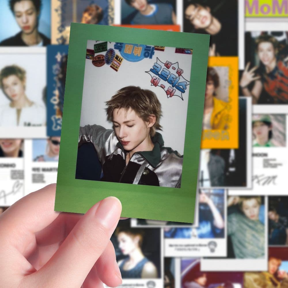 Roasted Milk Selection】128pcs Cortis Faux Polaroid Atmospheric Stickers Martin Zhao Yufan An Qiangang Support