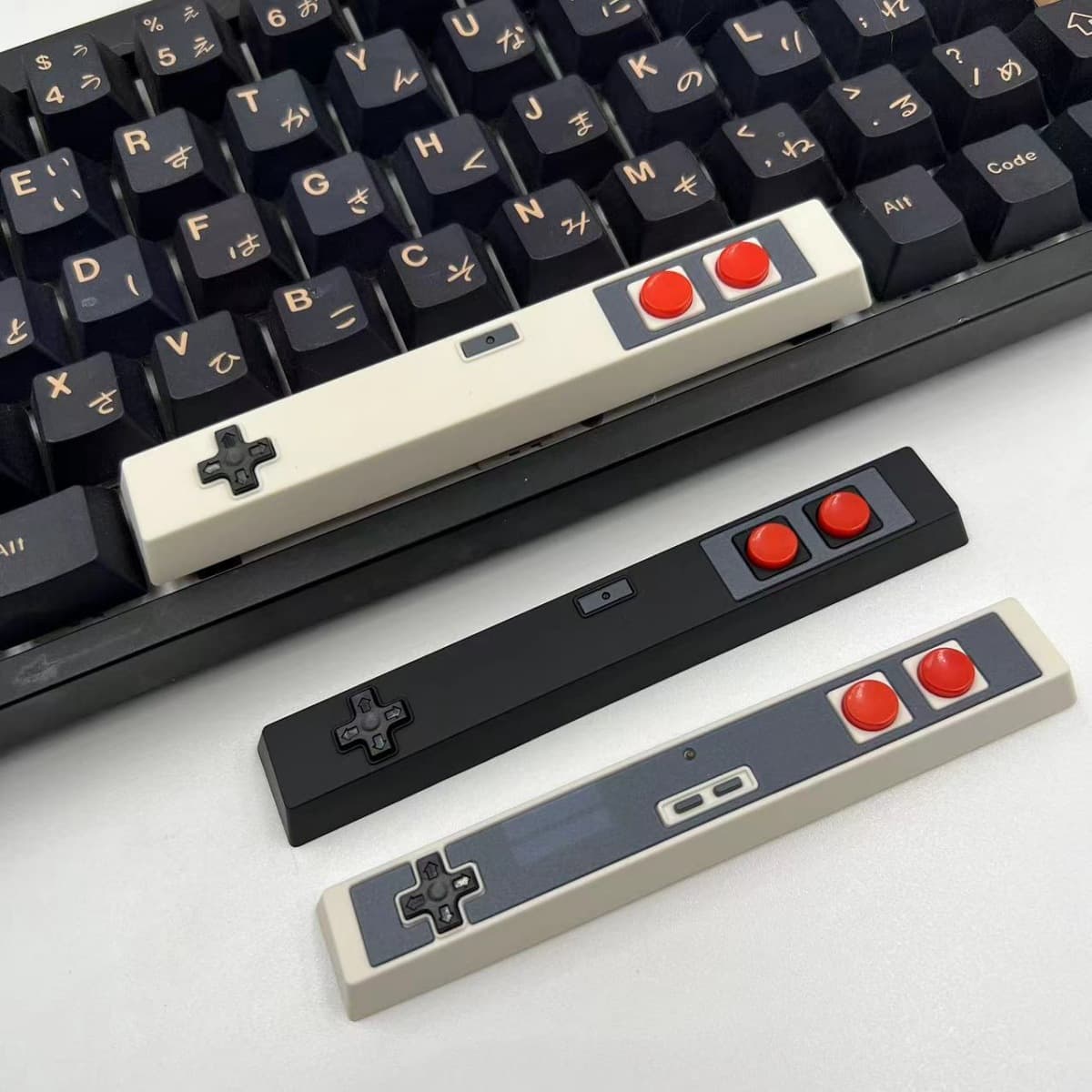 Cross-border Hot Sale K11 Retro Spacebar Keycap Custom 6.25U Original Height Cross Stem Mechanical Keyboard Key