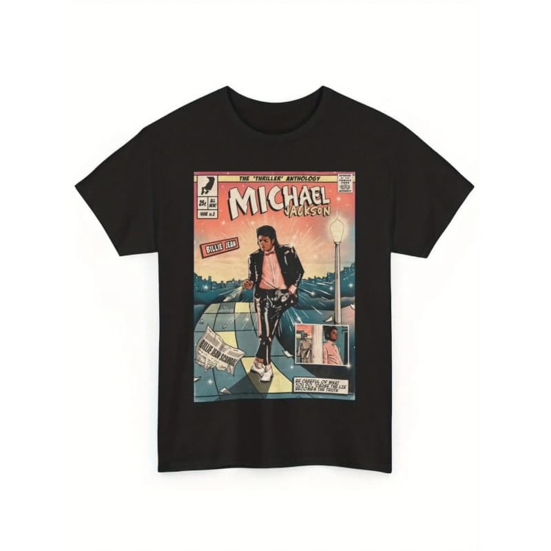 [Cross-border EU Size] Billie Jean "Official Graphic T-Shirt