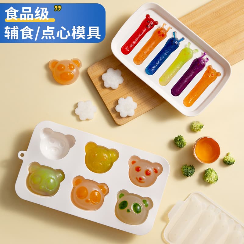 High Temperature Resistant Silicone Baby Food Cake Making Tool for Steamed Cakes And Baking Baby's First Solid Foods