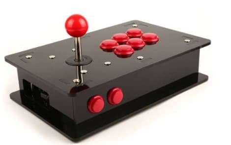 Suitable for Raspberry Pi joystick control stick USB wired vibration game controller driver-free plug and play