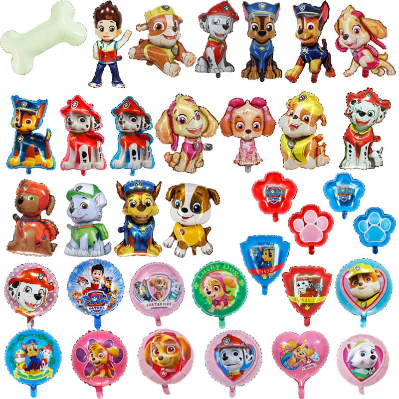 PAW Patrol Foil Balloon for Baby Birthday Party Decoration
