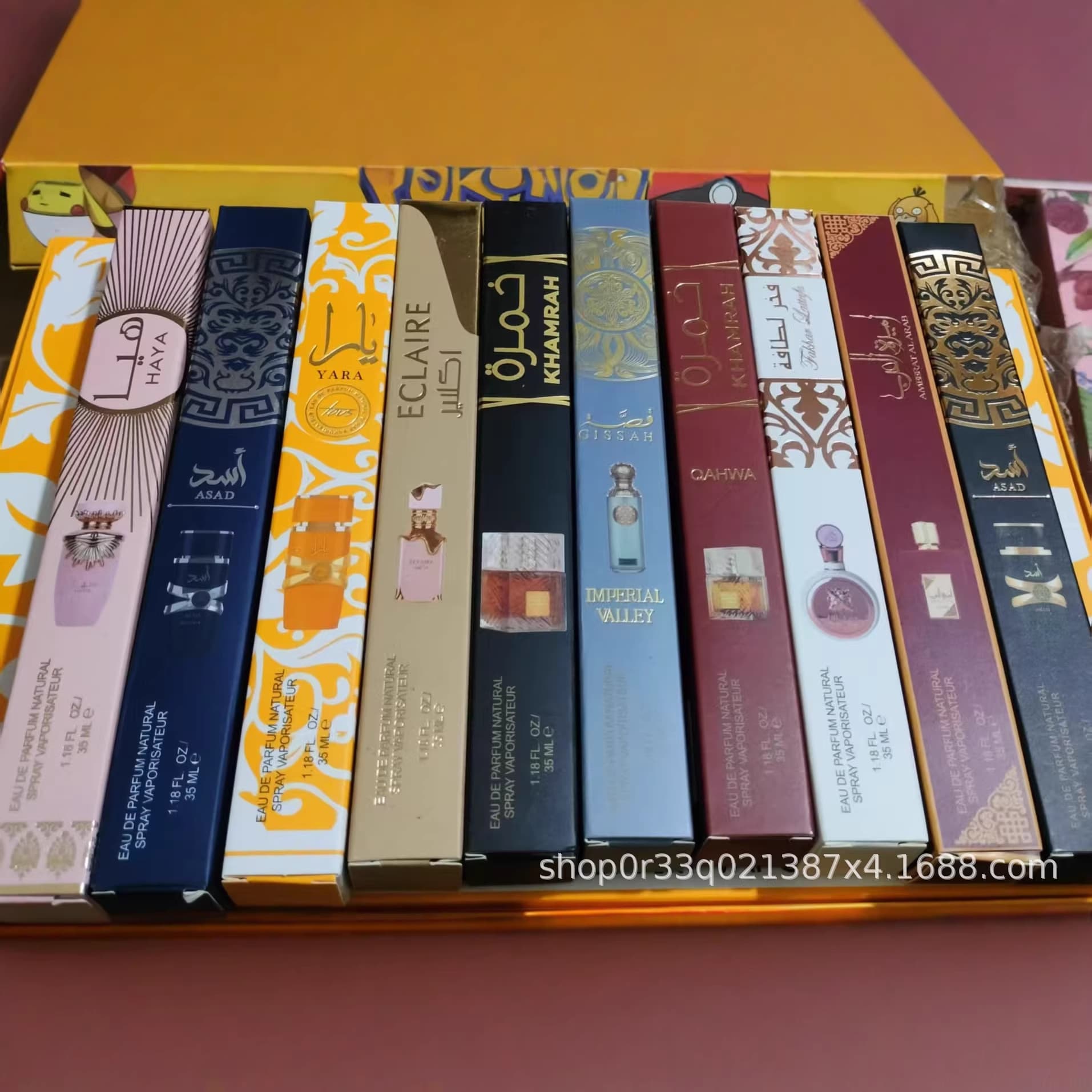 35ml Perfume Tube Cross-border Supply for Middle East Arab Portable Brand Alternative Perfume