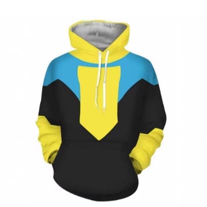 Unbeatable Hoodie 3D Role-Playing Mark Grayson Hoodie Unisex Sports Hoodie
