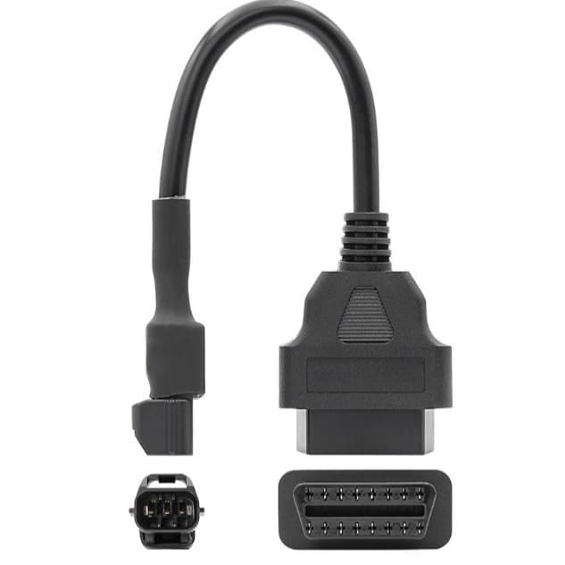 OBD 16pin to 3 pin for KYMCO Motorcycle 6Pin Gwangyang Motorcycle Adapter Cable