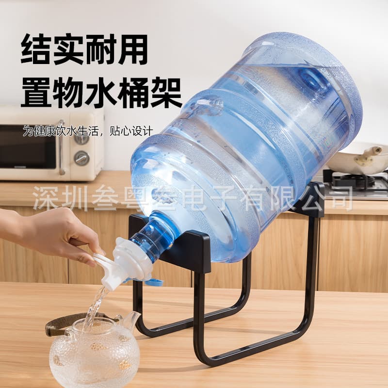 Water Bottle Dispenser Stand for Large Water Jugs, Inverted Drinking Water Bottle Rack