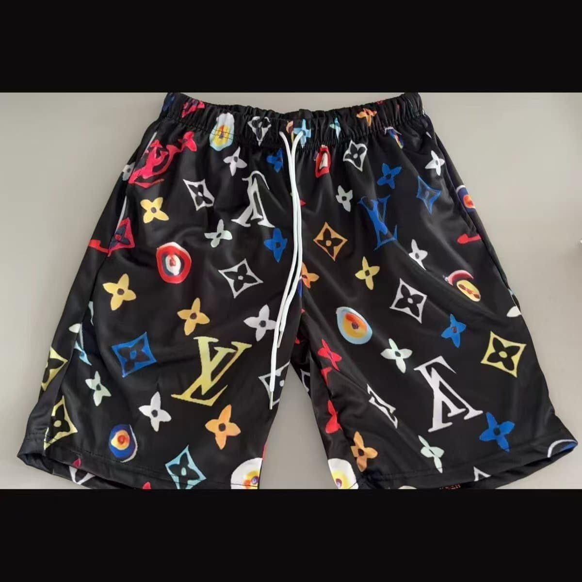 New trendy men's and women's beach pants, sports shorts, casual and stylish home outdoor swim trunks, American loose shorts