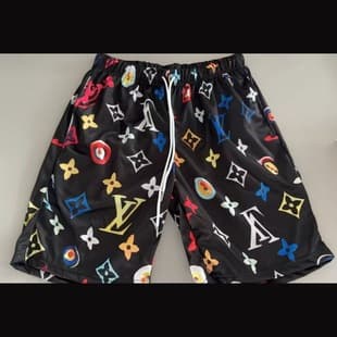 New Style Trendy Men's Women's Beach Shorts Sports Shorts Leisure Fashion Home Outdoor Swim Shorts American Loose Shorts