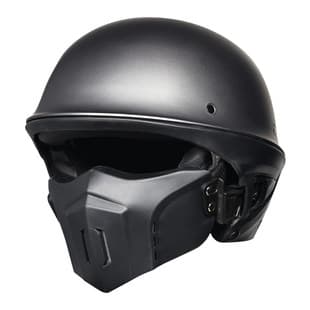 Orz Rogue Helmet 3C Certification Harley Motorcycle Helmet Men Women Retro Motorcycle Multi-Functional Detachable Personality