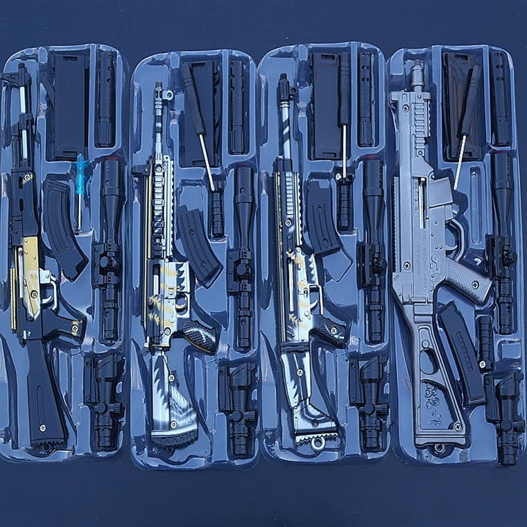 Jedi Battle Royale weapon M416AWM AKM24 98K MP5K AUG weapon model cannot be fired