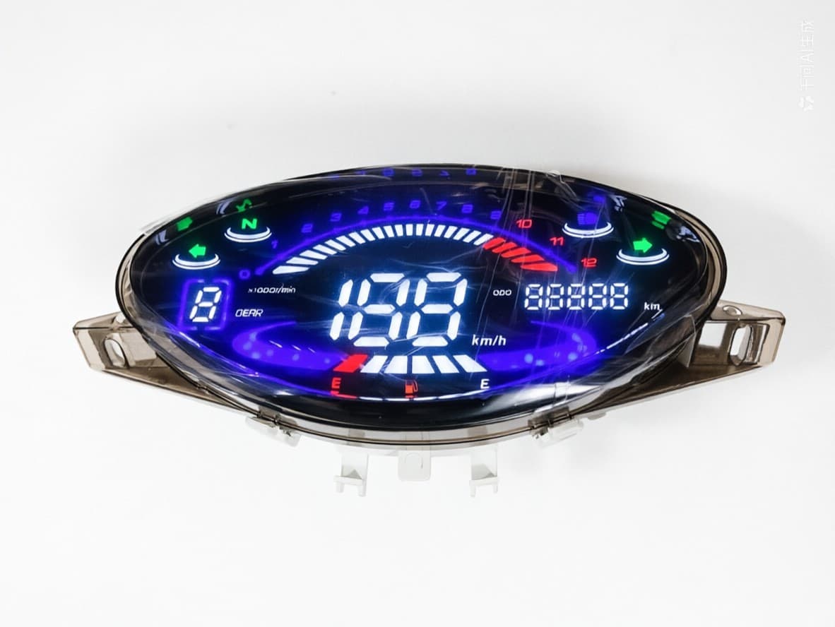 Export Best-Selling Motorcycle Modified Instrument for Honda BIZ100 LED Speedometer