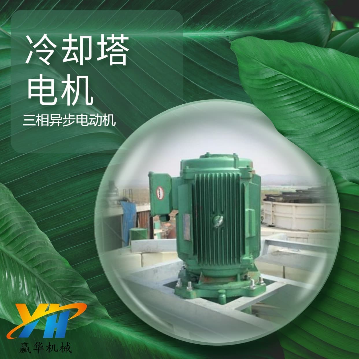 Cooling Tower Motor YLT112M-4-4KW YLF132S-6-3KW Cooling Tower Gearbox Matching Motor