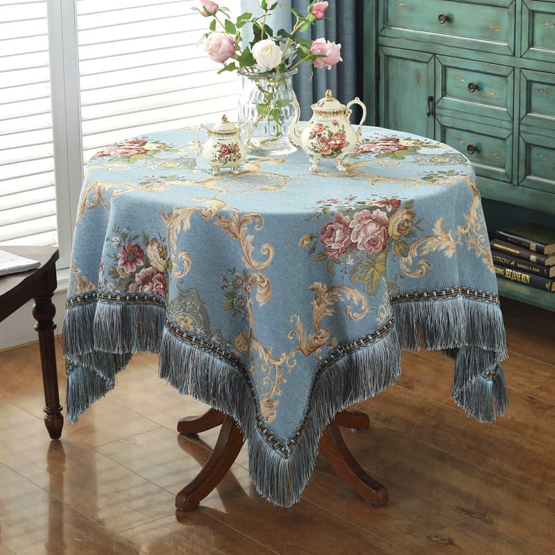 Home Decor Tablecloths Chair Covers Dining Table Artistry Cotton Linen Table Cloth Chair Seat Cover Modern Simple Style