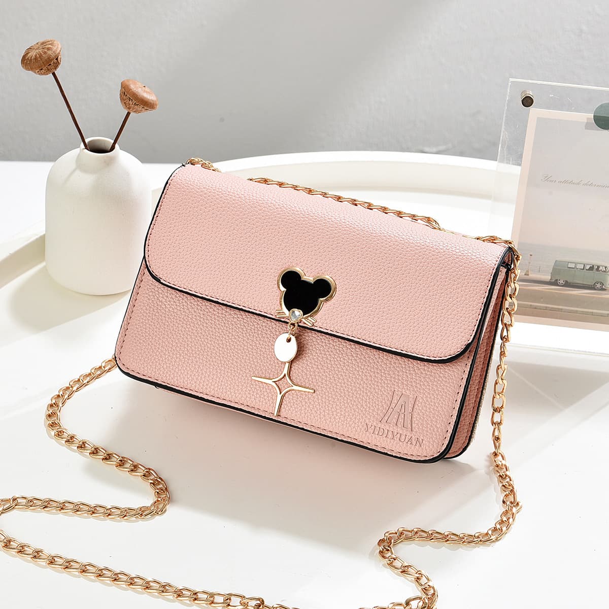 Cute Shoulder Bag Chic Mini Bag Trendy Shoulder Bag Niche Light Luxury Versatile Fashion Trendy Bag Women's Bag
