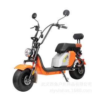 New Model Brazil Cross-Border Factory Direct Commuter Lightweight Scooter Adult Electric Harley Scooter