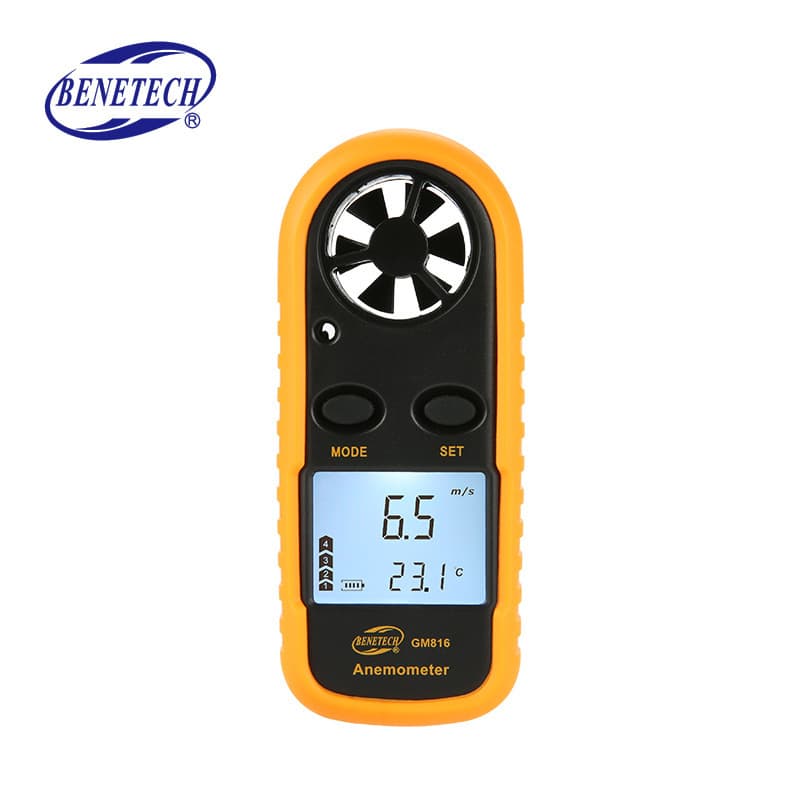 BENETECH GM816 digital anemometer wind speed meter, wind force level wind gauge