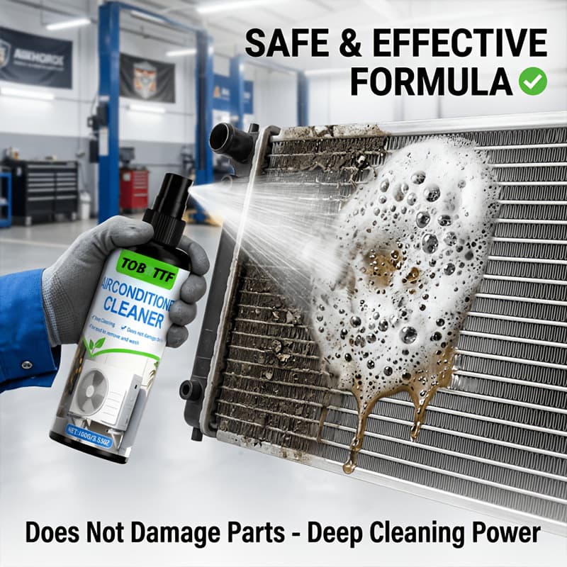 Car radiator refresh spray 100g air conditioning copper pipe cleaner dirt dissolving agent sludge removal