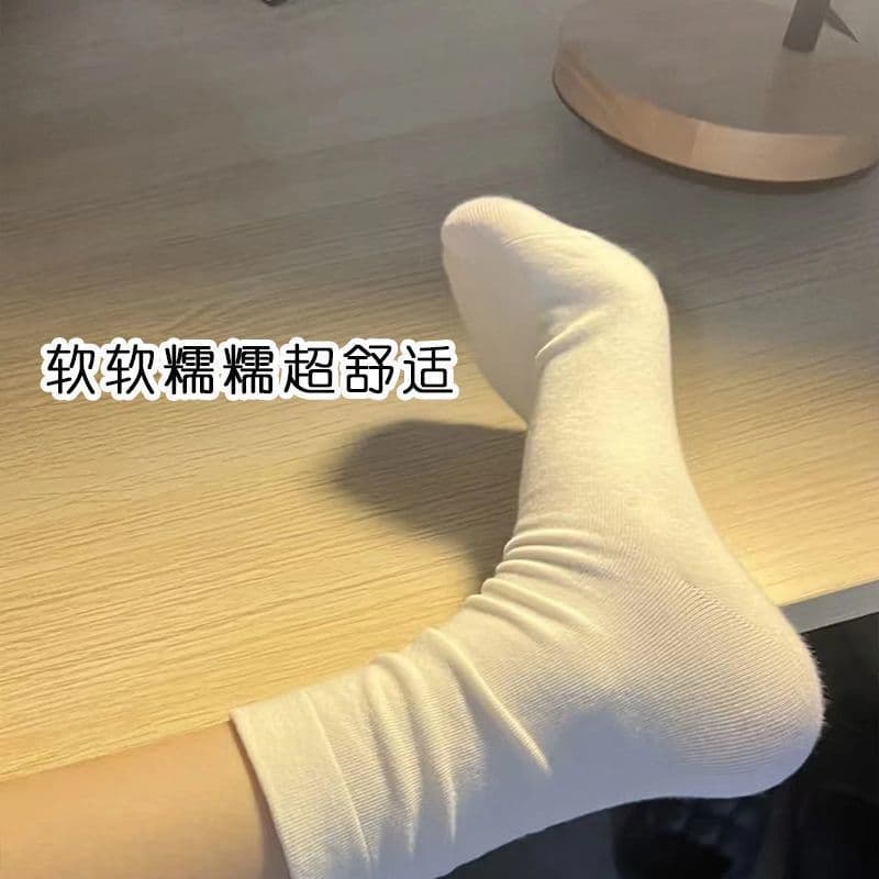 Summer Thin Breathable Socks for Women, Slouch Socks, Seamless Socks for Men, Spring and Autumn Maternity Socks, Mid-Calf Anti-Odor Socks for Autumn and Winter Wholesale