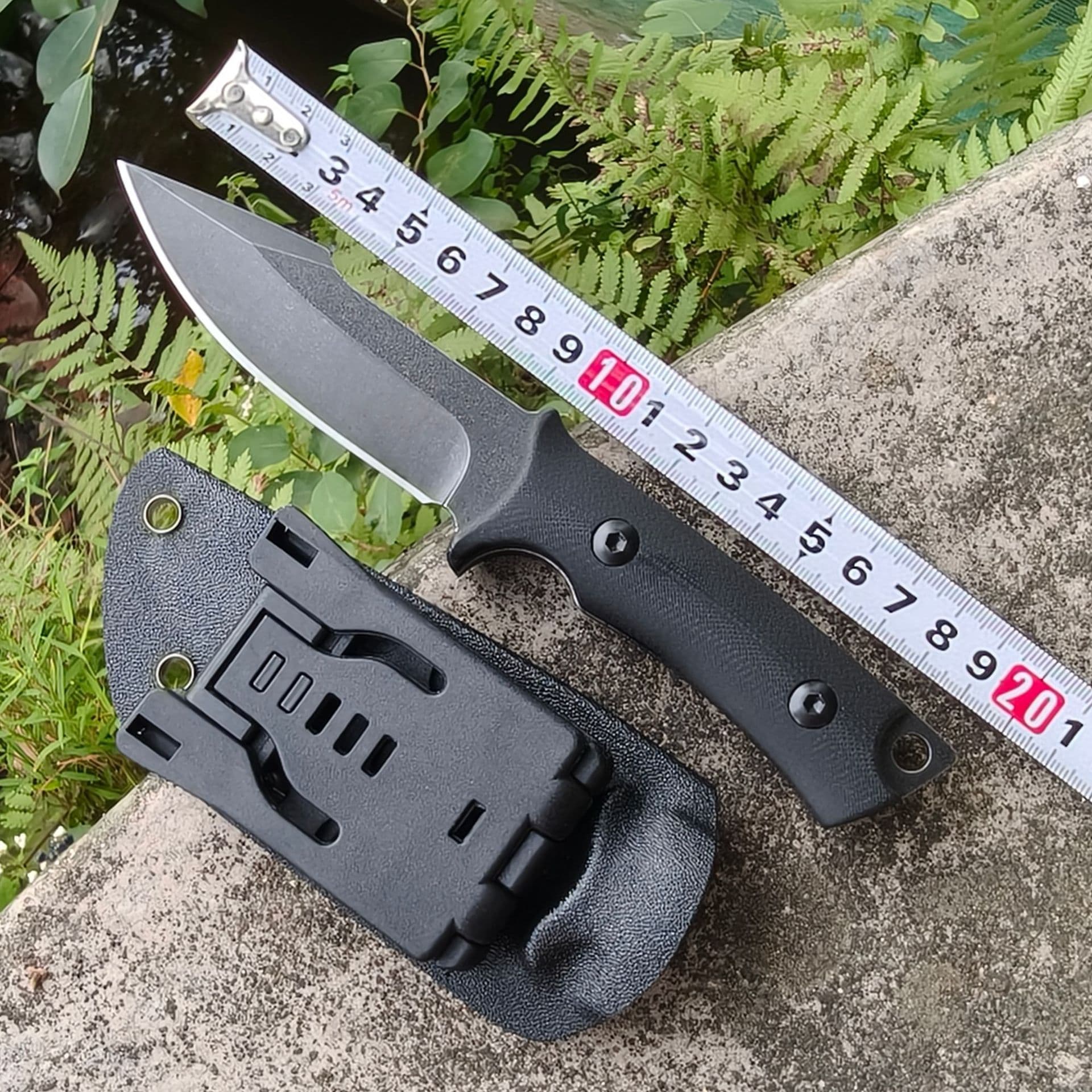 Federal Outdoor Knife Tactical High Hardness Small Straight Knife Field Survival Self-Defense Rescue Tool