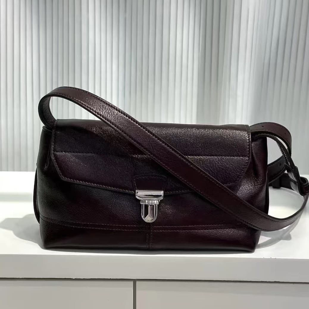 le m@ire24 new gear bag messenger bag/black/coffee/eggplant color