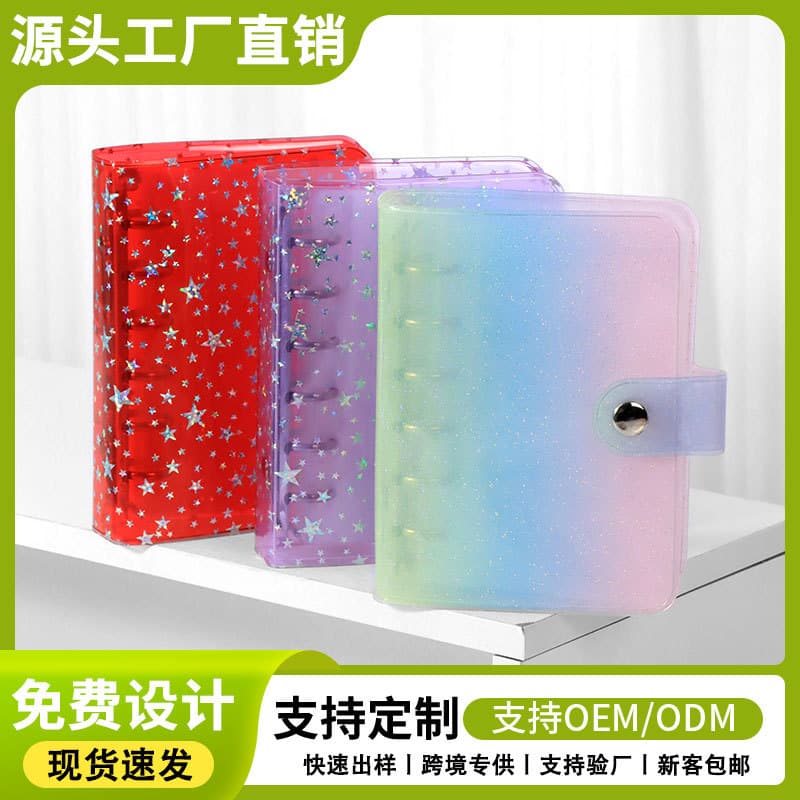 Direct Factory Source - Customizable Photo Album & Card Binder with Detachable Insert Pages