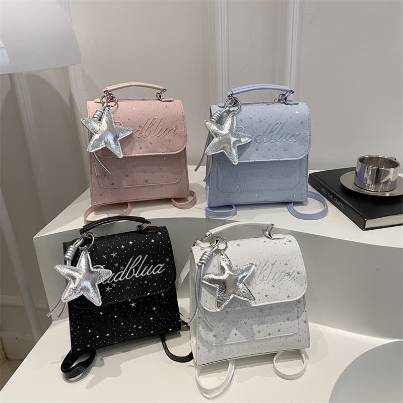 2026 Summer New Fashion Casual Bag, Textured Simple Personality Backpack, Niche Simple Women's Backpack