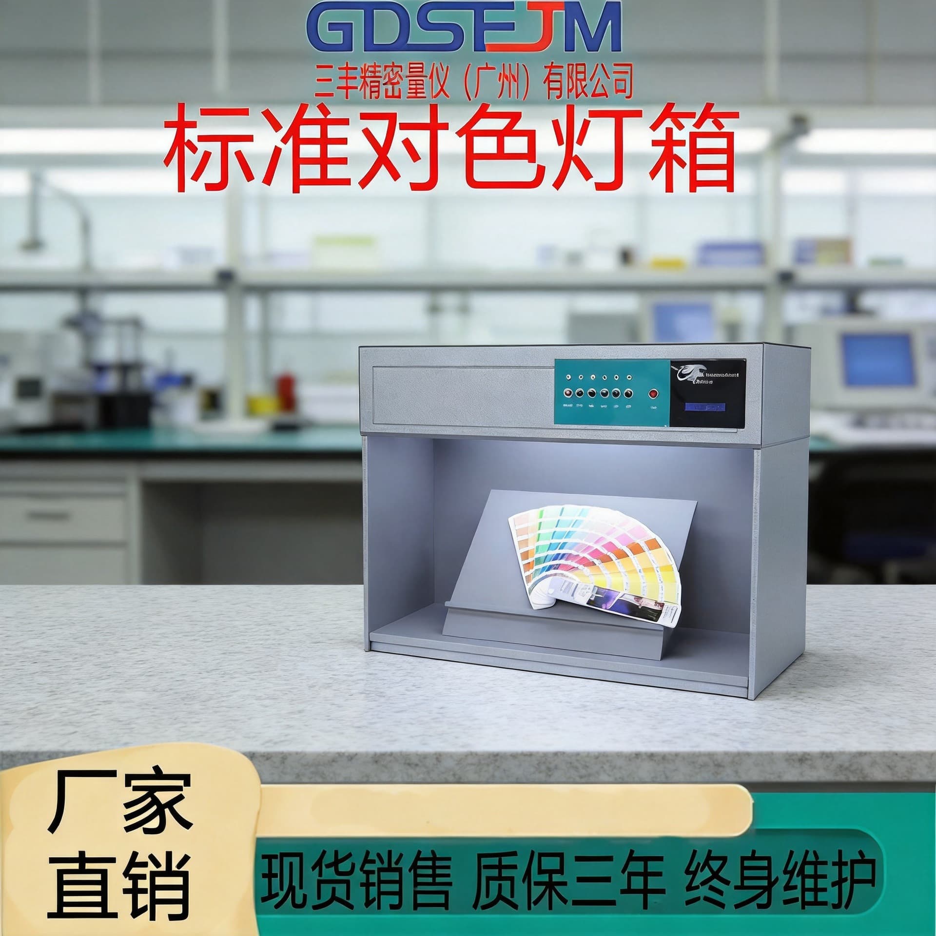 Standard Color Matching Light Box D65 Four/Five/Six Light Source Box for Fabric Textile Paint Mixing Printing Dyeing Cloth Color Assessment Cabinet