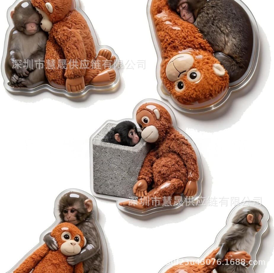 Amazon’s hot-selling Monkey Refrigerator Magnets boxing monkey refrigerator magnets are cute and fun
