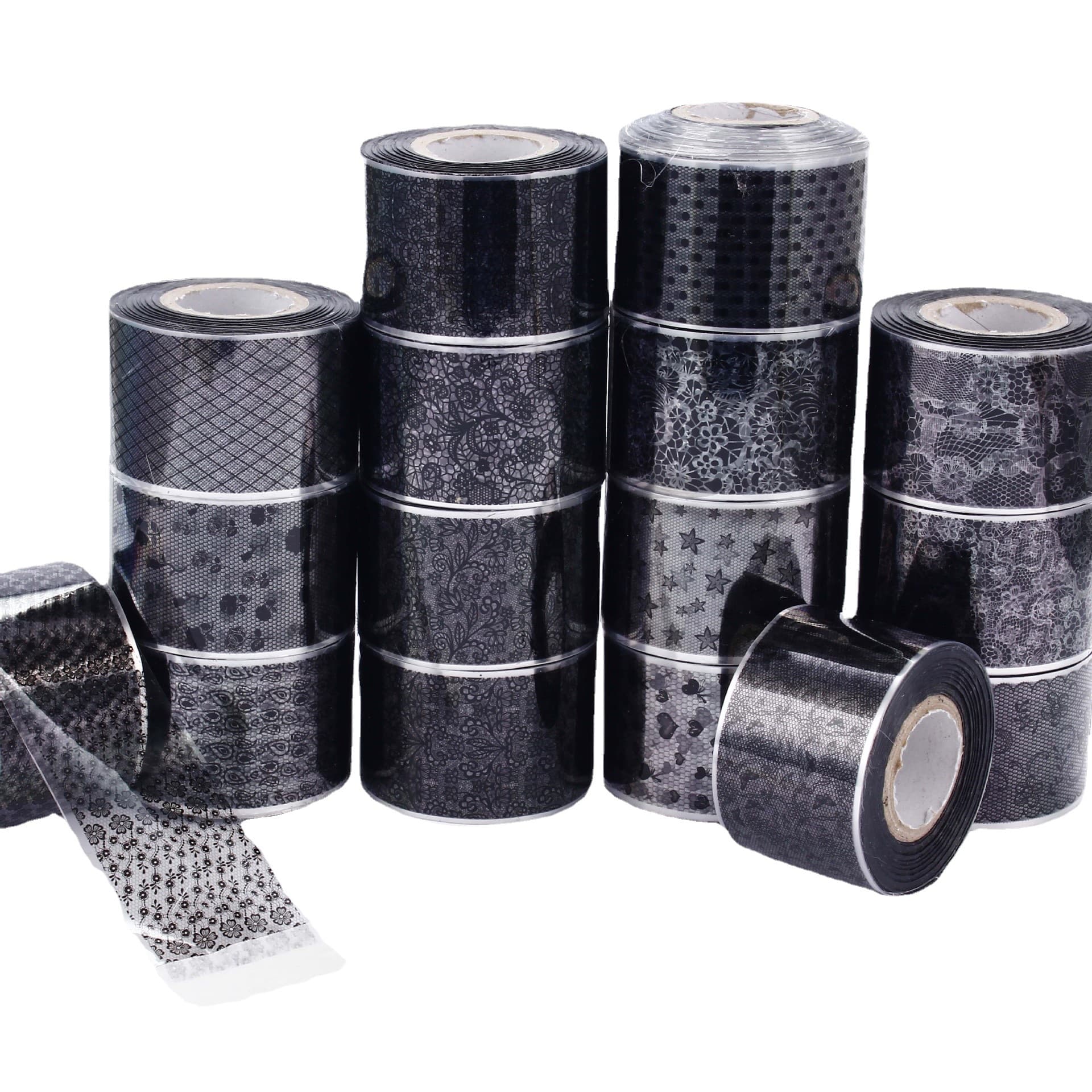 Starry Paper Factory Direct Lace Starry Paper Nail Transfer Paper 16-Design Set 10-Design Set