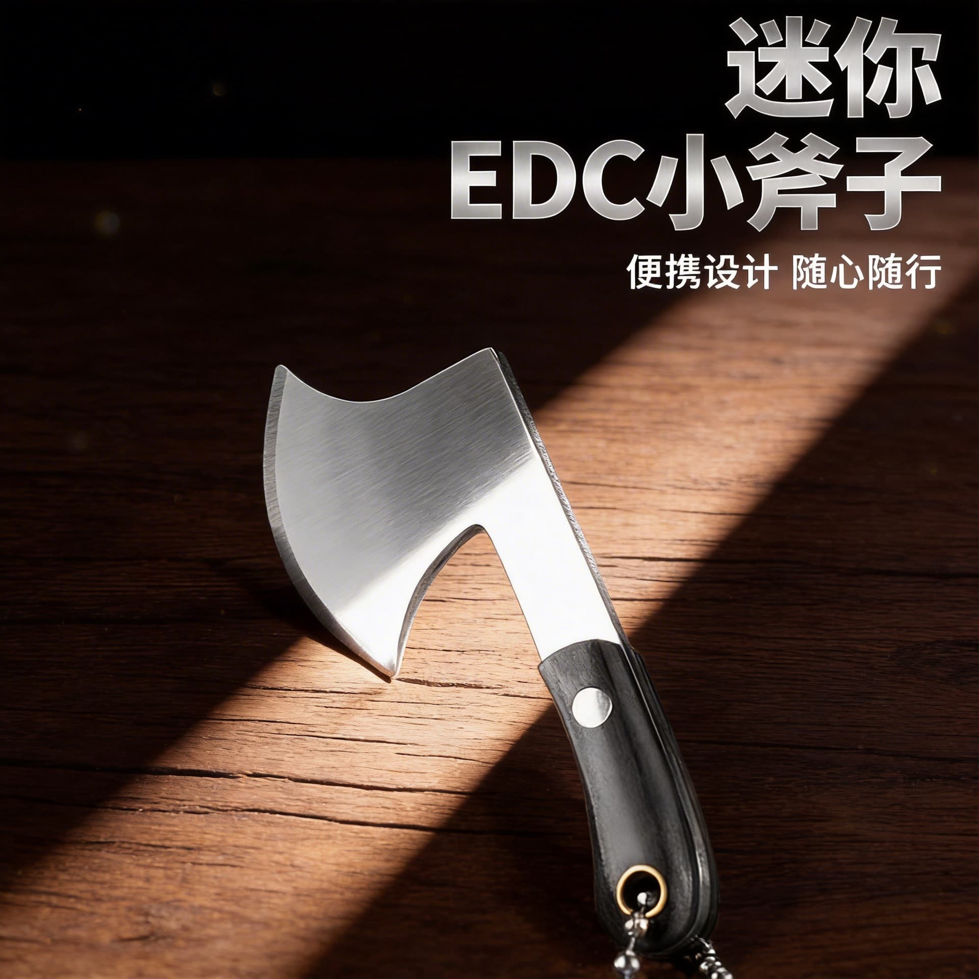 New Mini Axe EDC Keychain Pendant, Portable Package Opener Knife, Non-Folding Pocket-Sized Gift Ornament