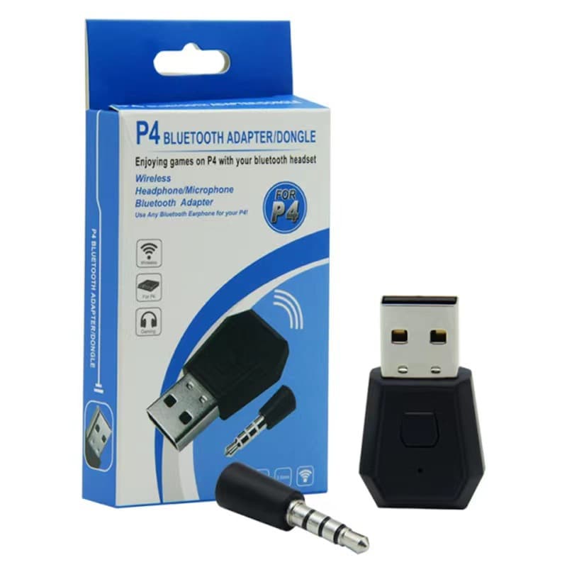 P4 Bluetooth Audio Transmitter P4 Receiver Converter PS4 Game Controller 4.0 Bluetooth Headset Adapter