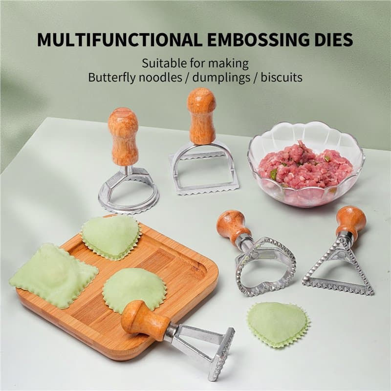 Amazon Dumpling Mold 7-piece Set Biscuit Cake Dessert Mold Kitchen Cake Print Pastry Mold Biscuit Mold