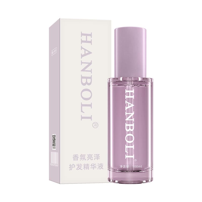 Hanboli Hair Oil Anti-Frizz Moisturizing Smooth Long-Lasting Fragrance Anti-Static Non-Greasy Hair Care Oil