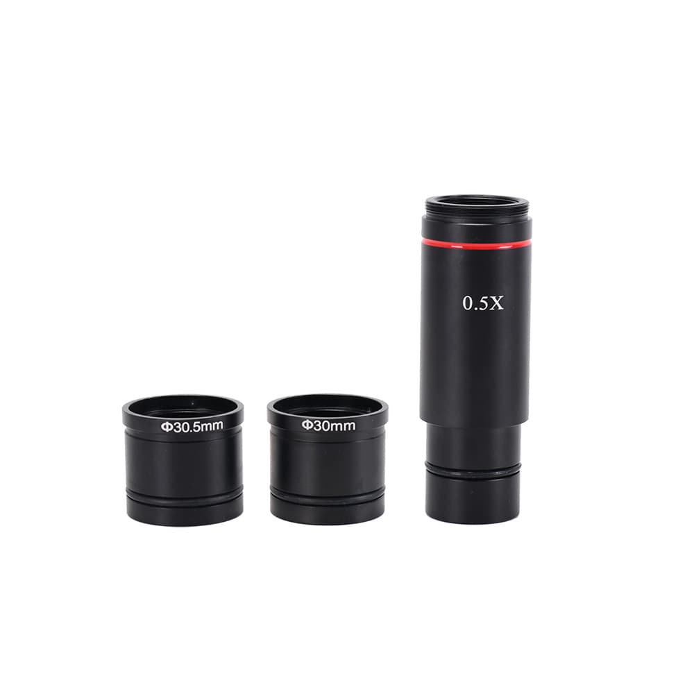 Stereo Microscope Electronic Eyepiece Industrial Camera Adapter Interface 23mm, 30mm, 30.5mm