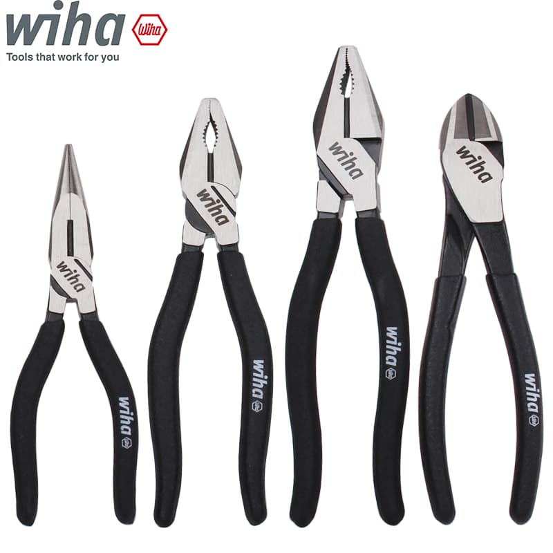 German wiha Weihan Black Forest pliers imported wire pliers vise diagonal pliers electrician needle nose pliers industrial grade