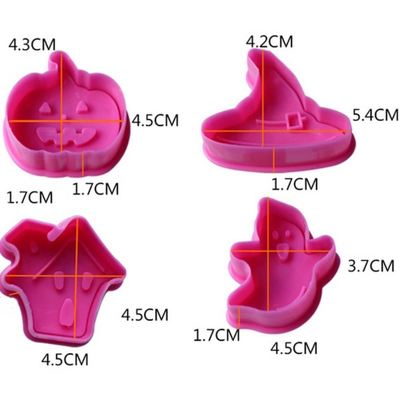 Fondant Cake Decorating Tool DIY 3D Easter Cookie Mold Chick Easter Egg Butterfly Rabbit Shape Mold