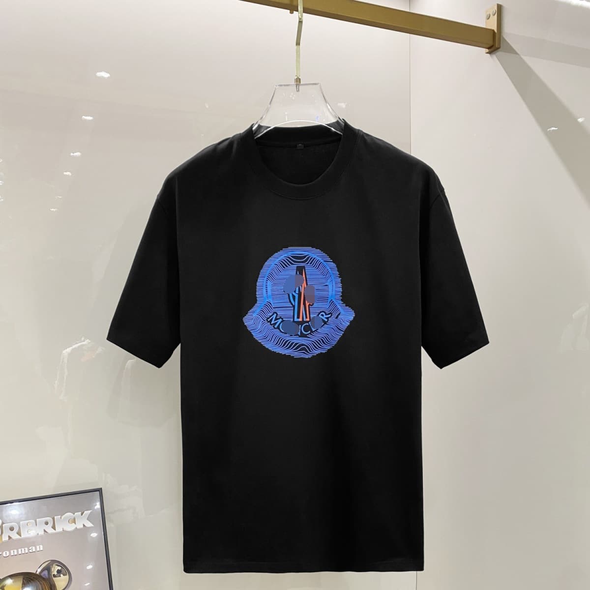 Short Sleeve T-Shirt for Men Loose Plus Size Menswear Summer 2026 New Pure Cotton Printed Crew Neck Relaxed Fit